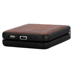 Lucca Snap-On Leather Case for Samsung Galaxy Z Flip 5 (6.7 inches)