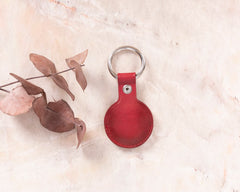Funda de cuero para Apple AirTag Finder 2021 