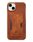 iphone 15 plus florence leather wallet phone case antique brown 05