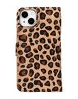 iphone 15 plus florence leather wallet phone case furry leopard 01
