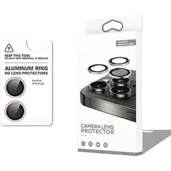 Premium Full Alloy Camera Lens Protector for iPhone 16/16 Plus – Scratch Resistant, Shockproof Camera Guard