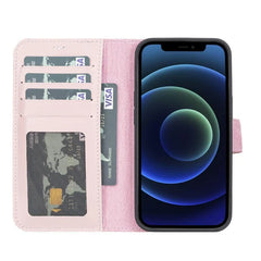 Magic iPhone 13 Series Detachable Genuine Leather Case / MW