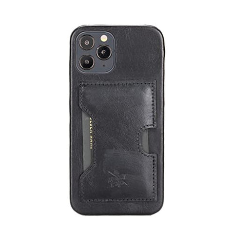 Funda tipo billetera de cuero con bloqueo RFID Florence para iPhone 13