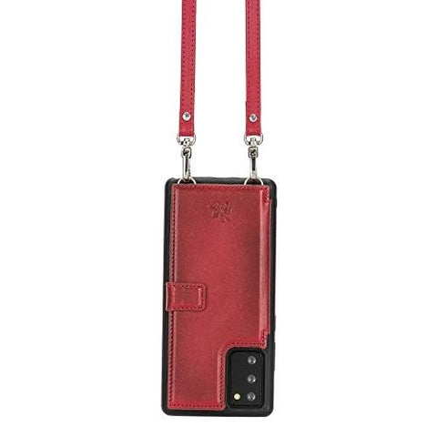 Fermo Leather Crossbody Wallet Phone Case for Galaxy Note 20