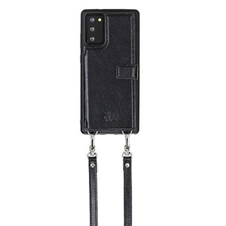 Fermo Funda de cuero para teléfono con billetera cruzada para Galaxy Note 20