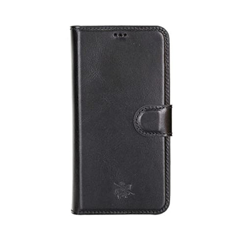 Funda tipo billetera de cuero con bloqueo RFID Florence para iPhone 13