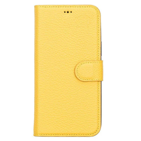 Magic iPhone 13 Series Detachable Genuine Leather Case / MW