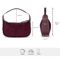 Dolcezza Suede Leather Women's Bag