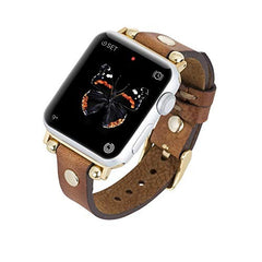 Correa delgada de cuero Perugia para Apple Watch