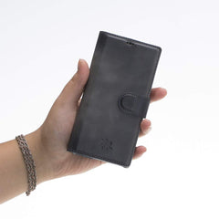 Funda tipo billetera de cuero con bloqueo RFID Florence para Samsung Galaxy Note 10