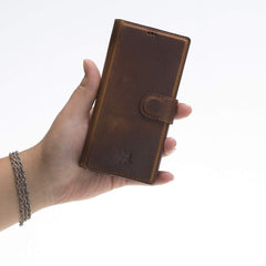 Funda tipo billetera de cuero con bloqueo RFID Florence para Samsung Galaxy Note 10