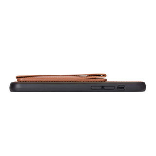 Messa RFID Blocking Leather Case for iPhone 12 with a Detachable Wallet