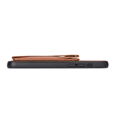 Messa RFID Blocking Leather Case for iPhone 12 Pro with a Detachable Wallet