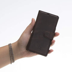 Funda tipo billetera de cuero con bloqueo RFID Florence para Samsung Galaxy Note 10