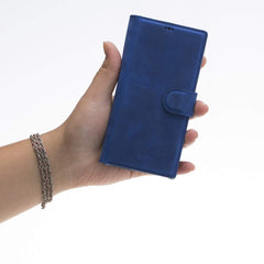 Funda tipo billetera de cuero con bloqueo RFID Florence para Samsung Galaxy Note 10