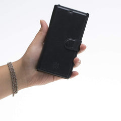 Funda tipo billetera de cuero con bloqueo RFID Florence para Samsung Galaxy Note 10