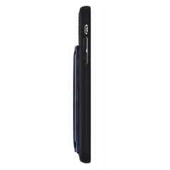 Funda tipo billetera de cuero Pisa Snap On con soporte para iPhone XS
