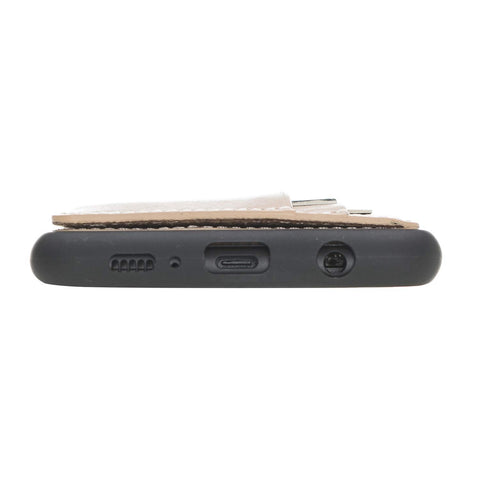 Pisa Snap On Leather Wallet Case with Stand for Samsung Galaxy S10 Plus