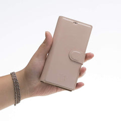 Funda tipo billetera de cuero con bloqueo RFID Florence para Samsung Galaxy Note 10