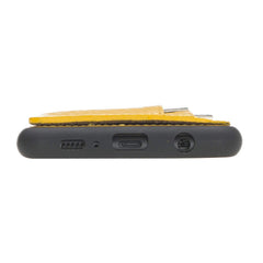 Funda tipo billetera de cuero Pisa Snap On con soporte para Samsung Galaxy S10 Plus