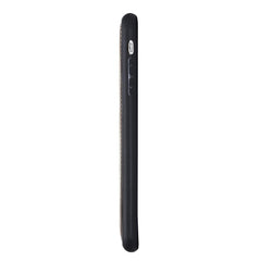 Funda tipo billetera de cuero Capri Snap On para iPhone XS Max