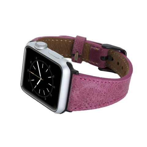 Correa delgada de cuero Messina para Apple Watch