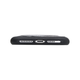 Funda tipo billetera de cuero Capri Snap On para iPhone XS Max