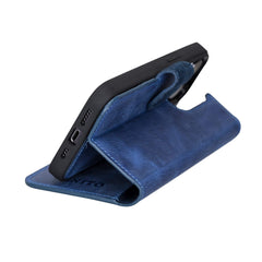 Funda tipo billetera de cuero desmontable con bloqueo RFID Ravenna para iPhone 13 Pro