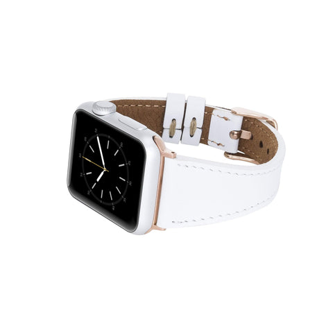 Correa delgada de cuero Messina para Apple Watch