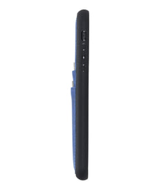 Funda tipo billetera de cuero Capri Snap On para iPhone 11