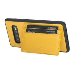 Funda tipo billetera de cuero Pisa Snap On con soporte para Samsung Galaxy S10 Plus