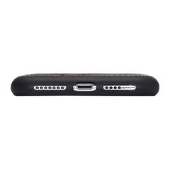 Funda tipo billetera de cuero Capri Snap On para iPhone XS Max