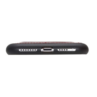 Funda tipo billetera de cuero Capri Snap On para iPhone XS Max