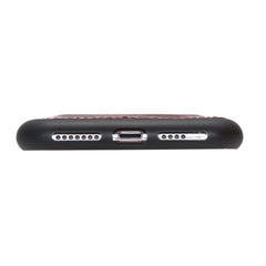 Funda tipo billetera de cuero Capri Snap On para iPhone XS Max