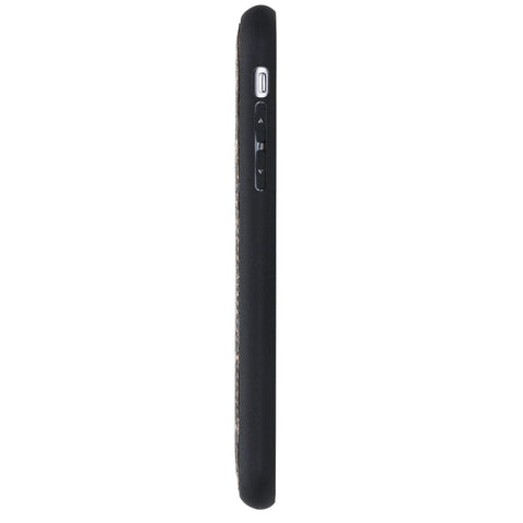 Funda de cuero Lucca Snap On para iPhone XR