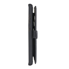 Verona Funda tipo billetera delgada de cuero con bloqueo RFID para Samsung Galaxy S20