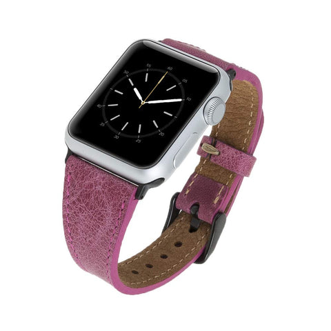 Correa delgada de cuero Messina para Apple Watch