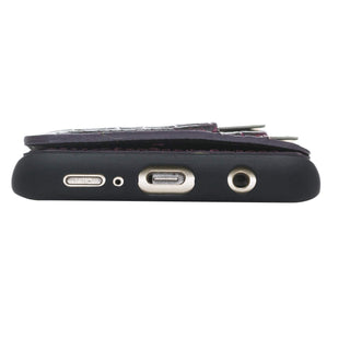 Pisa Snap On Leather Wallet Case with Stand for Samsung Galaxy S9