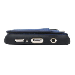 Funda tipo billetera de cuero Pisa Snap On con soporte para Samsung Galaxy S9 Plus