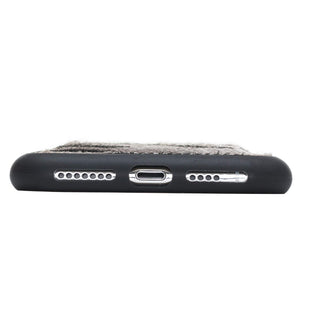 Funda tipo billetera de cuero Capri Snap On para iPhone XS Max