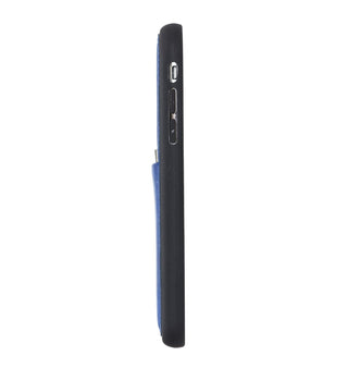 Funda tipo billetera de cuero Capri Snap On para iPhone X