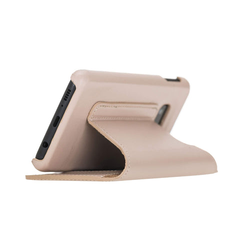 Venice RFID Blocking Leather Wallet Stand Case for Samsung Galaxy S10e
