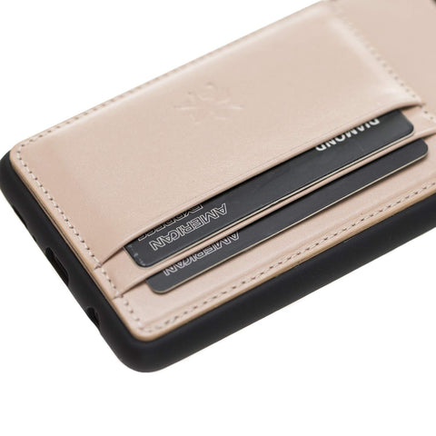 Pisa Snap On Leather Wallet Case with Stand for Samsung Galaxy S10 Plus
