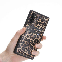 Funda tipo billetera de cuero Cosa Snap On para Samsung Galaxy Note 10
