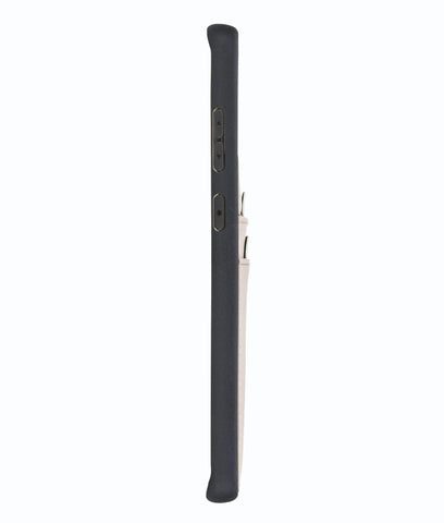 Funda tipo billetera de cuero Capri Snap On para Samsung Galaxy S20 Plus