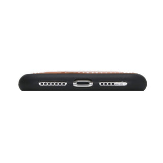 Funda tipo billetera de cuero Capri Snap On para iPhone XS Max