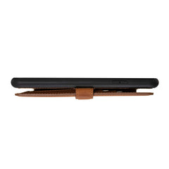 Funda tipo billetera delgada de cuero con bloqueo RFID Verona para iPhone XS Max