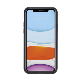Verona Funda tipo billetera delgada de cuero con bloqueo RFID para iPhone 11