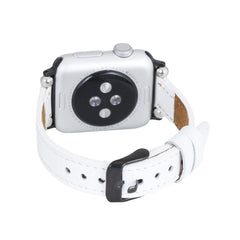 Correa delgada de cuero Foggia para Apple Watch
