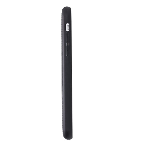 Funda de cuero Lucca Snap On para iPhone XR